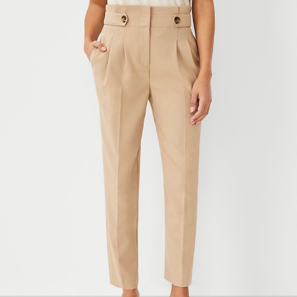 Ann Taylor Paperbag Ankle pants